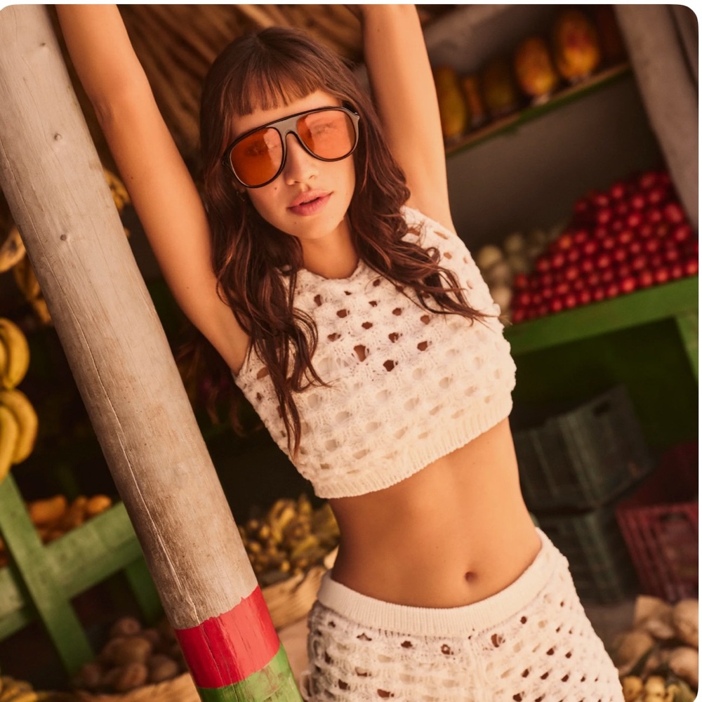 Quay Australia Orange Lens Sunglasses 🕶️